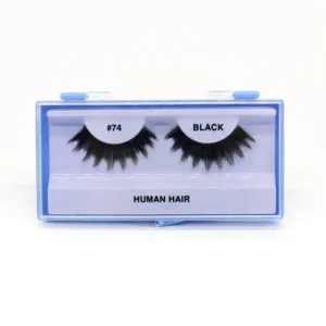 Blue Case Eyelash #15 - Black (6pcs)